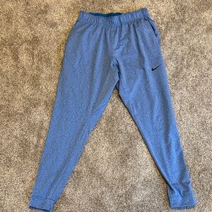 Nike Kids Heathered Blue Sweatpants